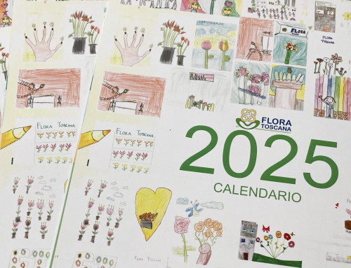 Calendari 2025: i disegni dei bambini delle seconde elementari di Alberghi di Pescia e la magia dei fiori!